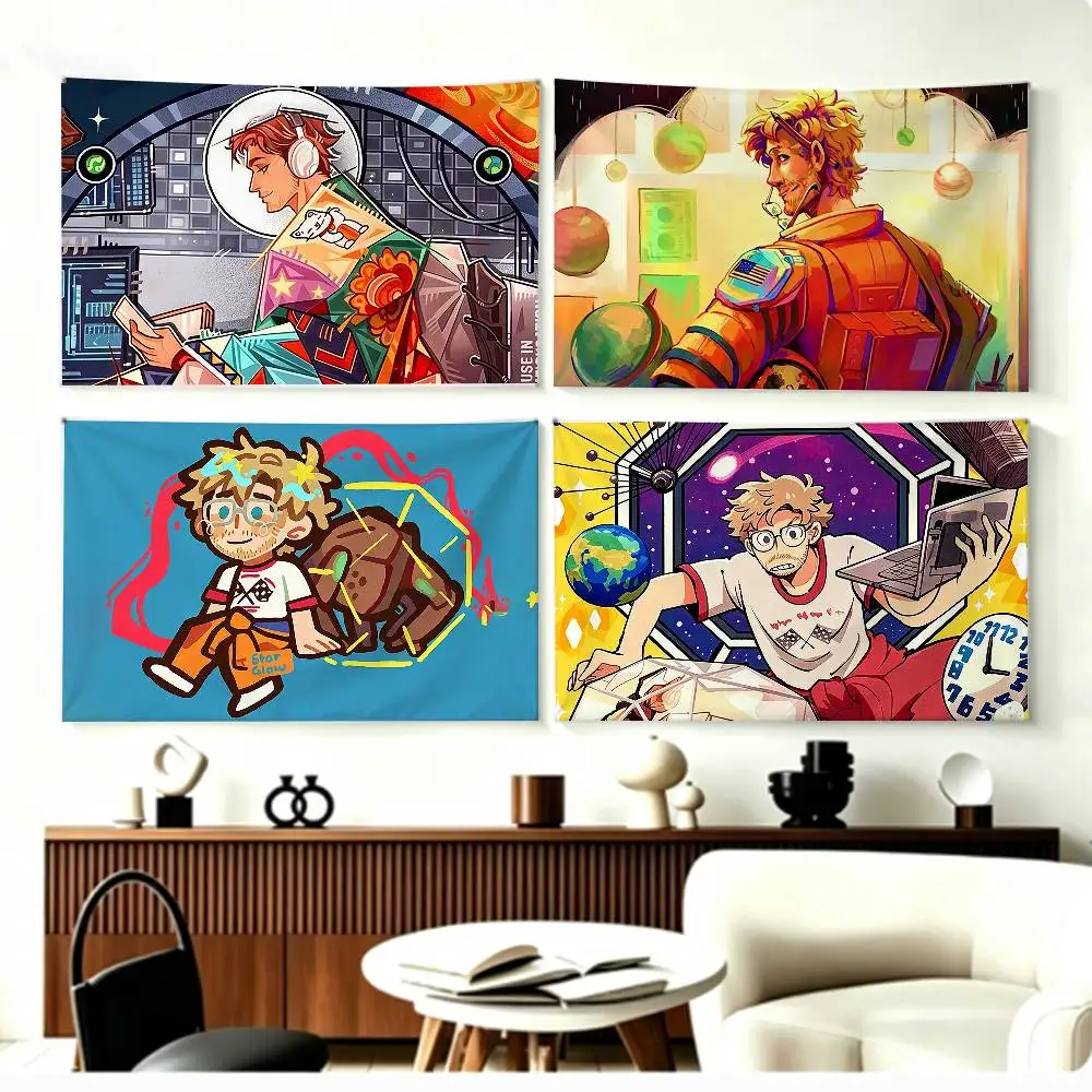 COOL P-Project Hail Mary Ryan Gosling   Flags Wall Hanging Background Art Banner for Bedroom Home Outdoor Decor