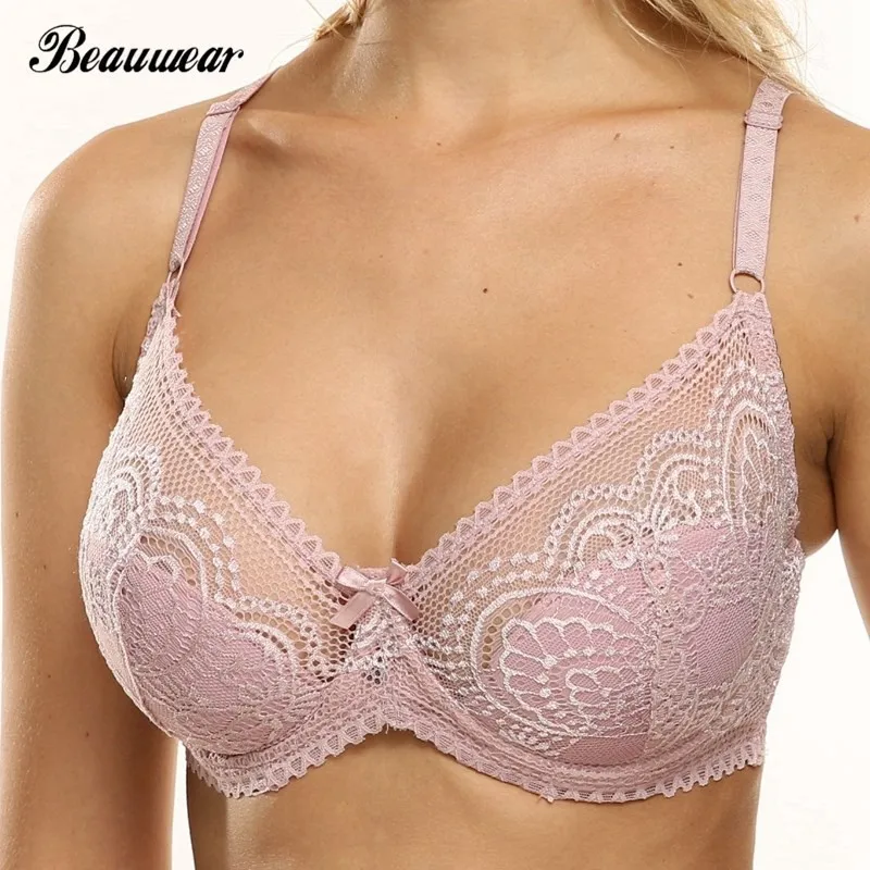 Beauté wear sutiã push up respirável de renda fina, top de lingerie pequeno tamanho top com fio