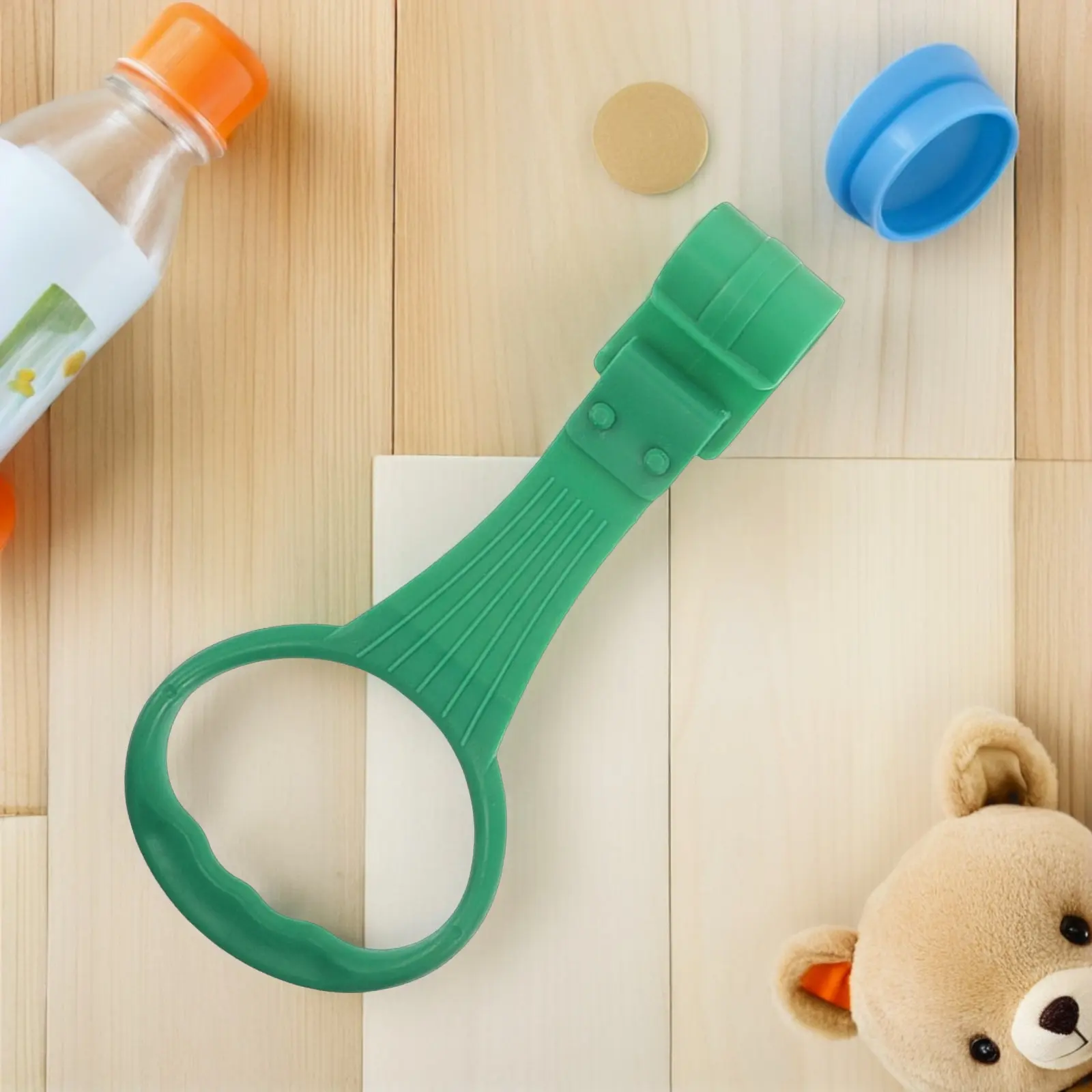 5pcs Baby Pull Up Infant Walking Assistant Stand Up Hooks Toddler Training Gymnastics Rings Playpen Cot Hanging Safe Colorful