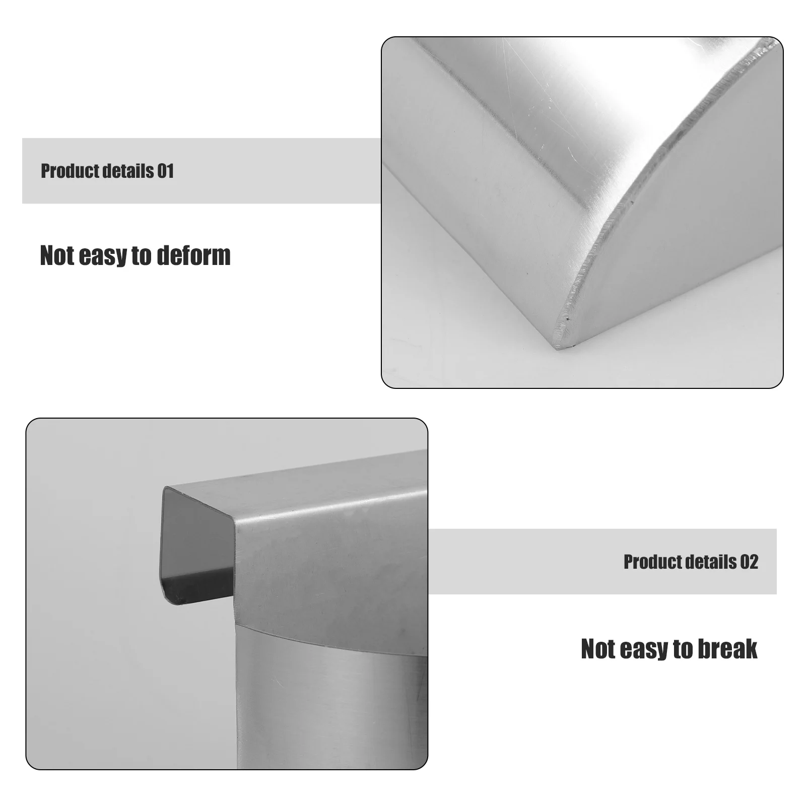 

Ice Scoop Holder Silver Kitchen Shelf Door Hanging Rack Storage Box Metal Scoop Rack Grains ganizer Multifunctional Kitchen