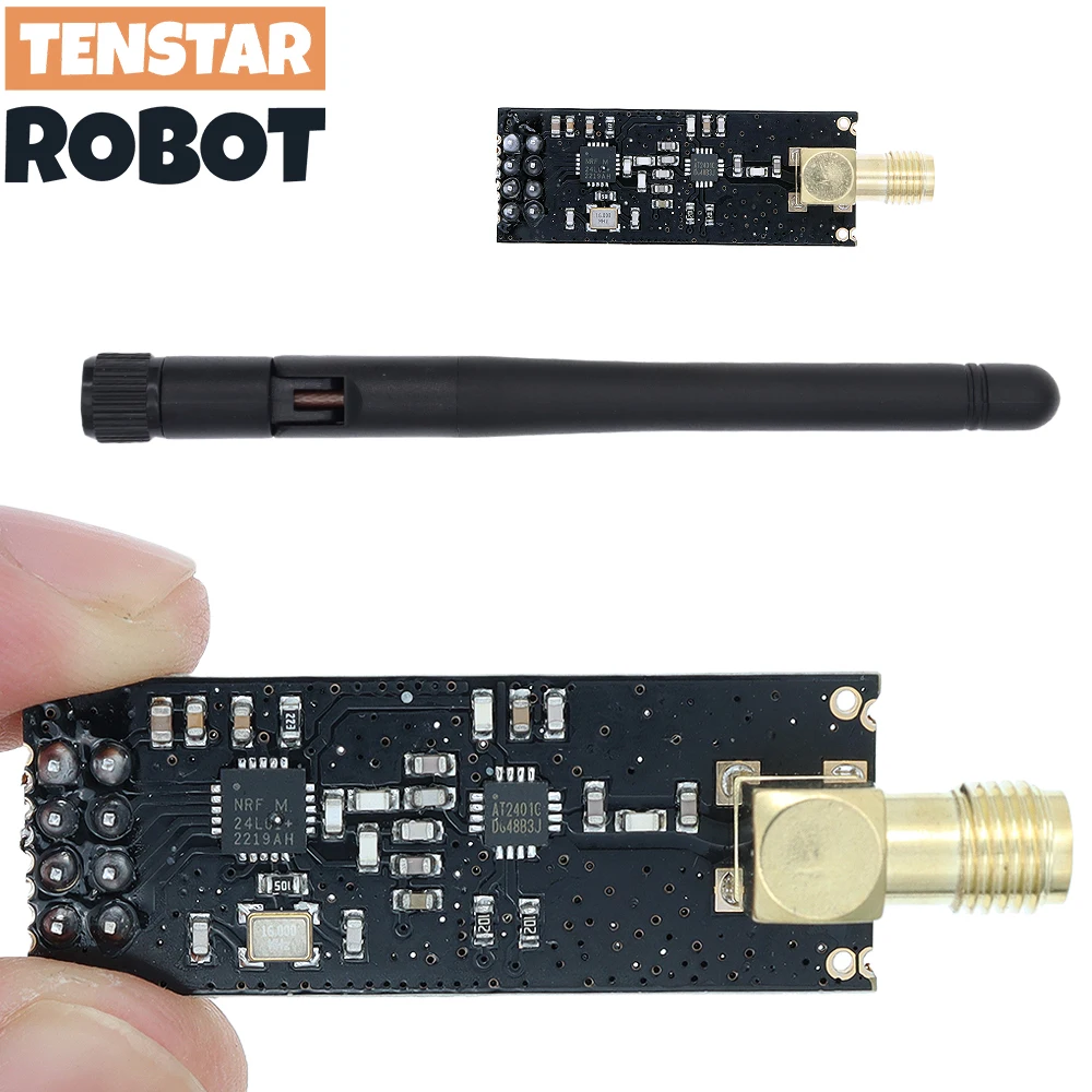 NRF24L01+PA+LNA Moduł bezprzewodowy 2.4G o zasięgu 1100 metrów z anteną