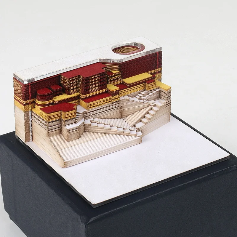 

Sweetmade Paper Craft 3D Custom Memo Pad Sticky Notes Office Note Pad for the Walls