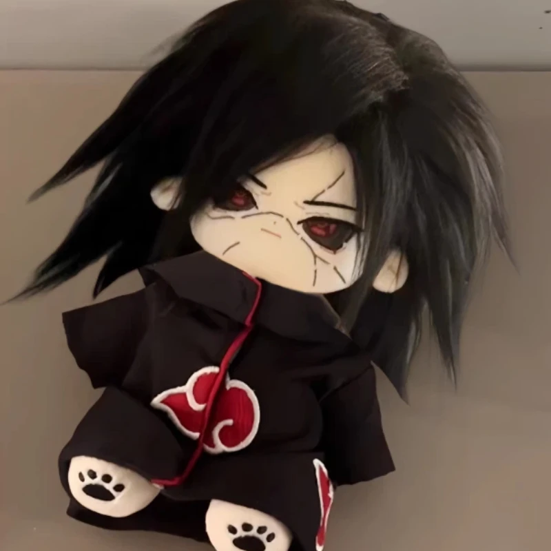 

Naruto Shippuden Uchiha Madara 20cm Plush Doll With Removable Akatsuki Outfit Anime Stuffed Toy For Anime Fans Collection Gift