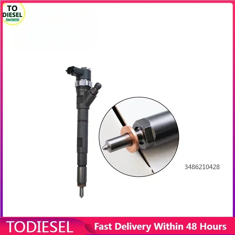 4 Cylinders 110 Series 0445110186 For Bosch Diesel Common Rail Injector Weichai Shangchai Yuchai Xichai