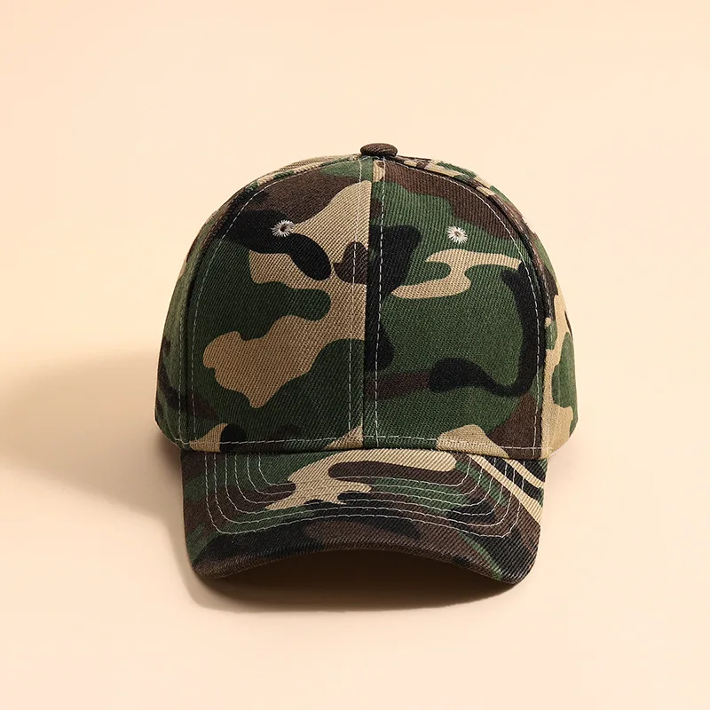 2024 Fashion Children Cap Camouflage Kids Sun Hats for Girls Boys Accessories Outdoor Travel Child Baseball Cap 6-12Y