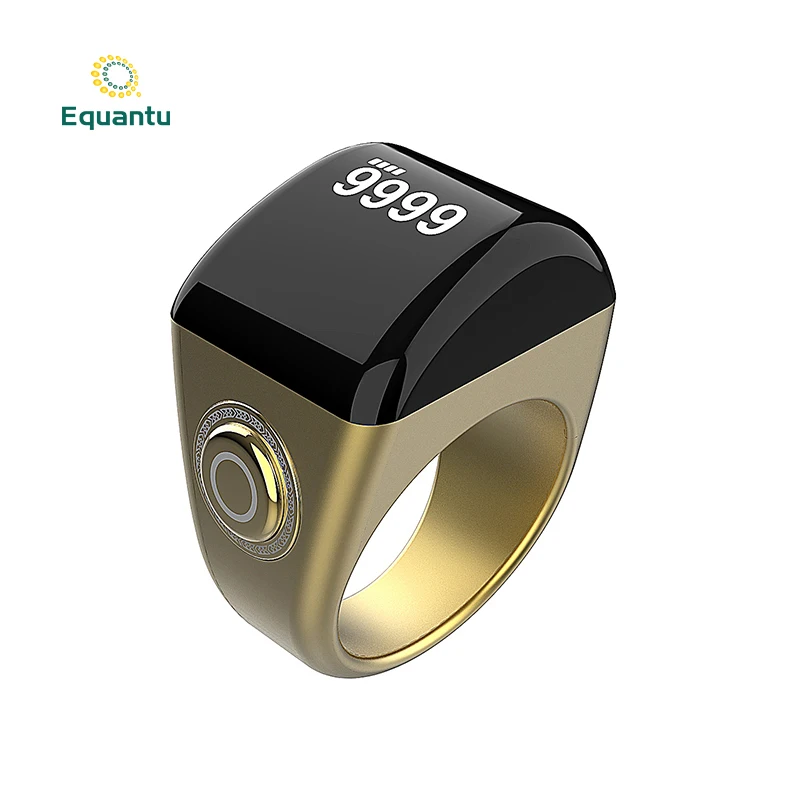 Anillo electrónico de plástico para Ramadán, dispositivo electrónico con Control por aplicación, Eid, regalo musulmán