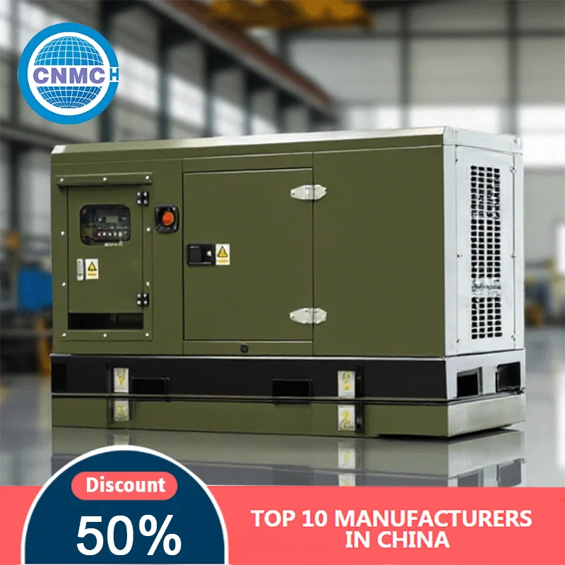 

Industrial Commercial Use Quiet Power Generator Noiseless Generator Customizable Diesel Genset 50HZ/60HZ 110V 220V 380V