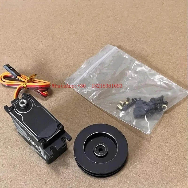 NEW2026 Aluminum Shell Waterproof Digital Steel Gear Sailing Winch Servo SW02BS, Suitable for 1T-8T Multi coil