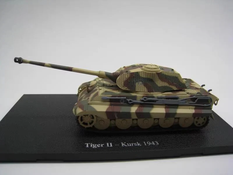 1/72 German Tiger KING Heavy Tank Model Kursk 1943 Alloy finished product collection model