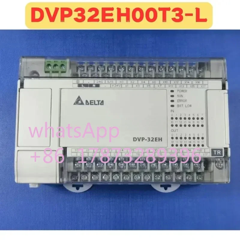Used PLC DVP32EH00T3-L DVP32EH00T3 L Normal Function Tested OK