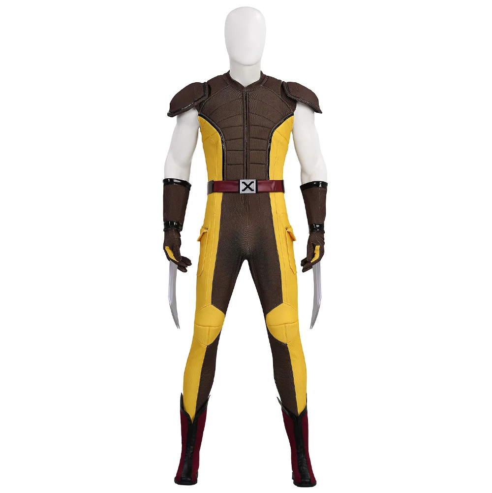 

Vajra Wolf Cosplay Costume Roleplay Wolverine Halloween Carnival Party Clothing