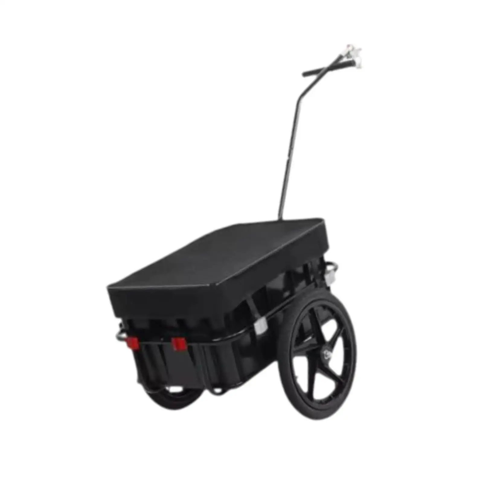 Bike Cargo Trailer Detachable Universal Grocery Cart Towable Bike Trailer Bike Wagon Trailer for Long Distance Cycling Trips