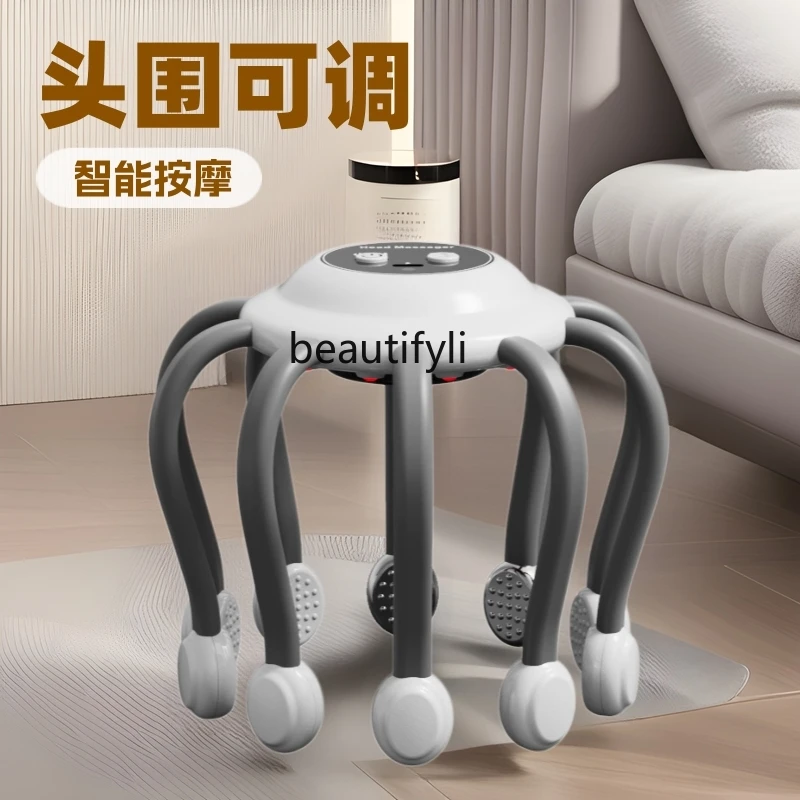 مدلك الرأس الذكي، هدية مدلك الرأس للاسترخاء بالاهتزاز الأخطبوط الكهربائي