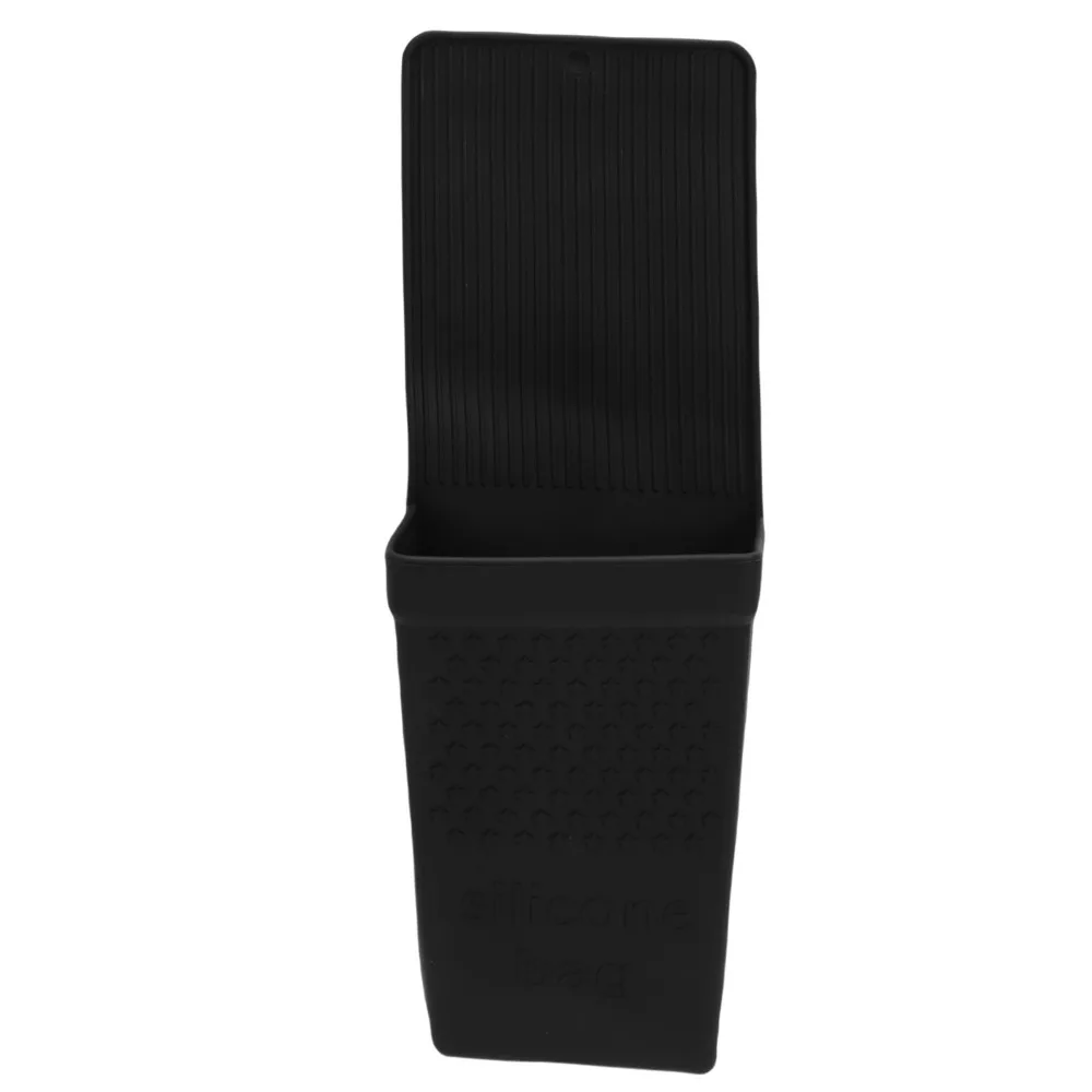 Portable Suction Cup Hair Tool Holder Portable 460°F Heat Resistant Pouch Silicone Mat Pouch Travel