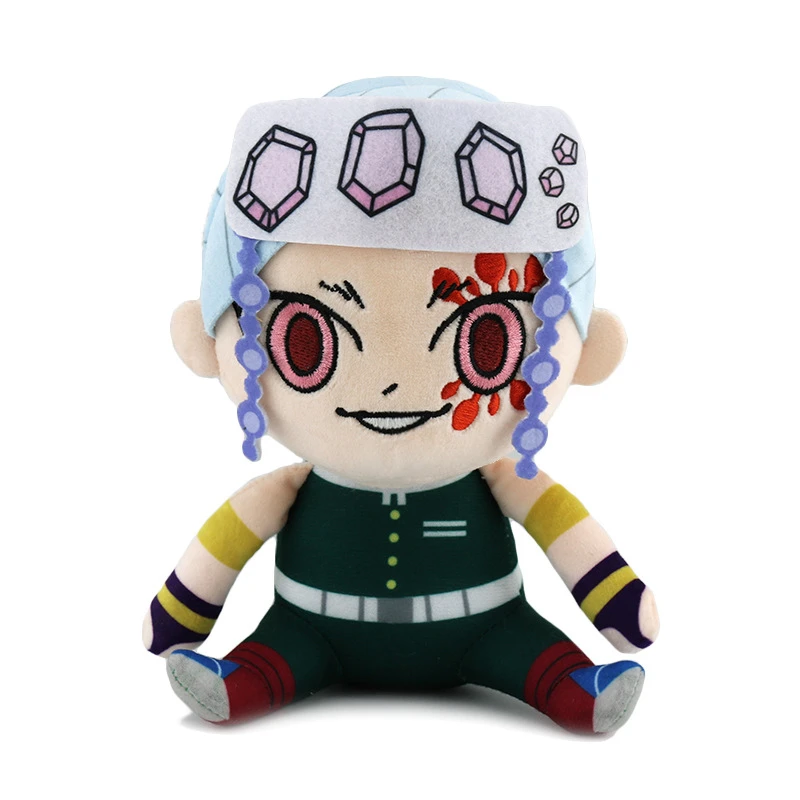 2025 New 20CM Product Japanese Anime Ghost Slayer: Blade Plush Doll Tanjiro Nezuko Game Peripheral Children's Doll Kawaii Pillow - Image 4
