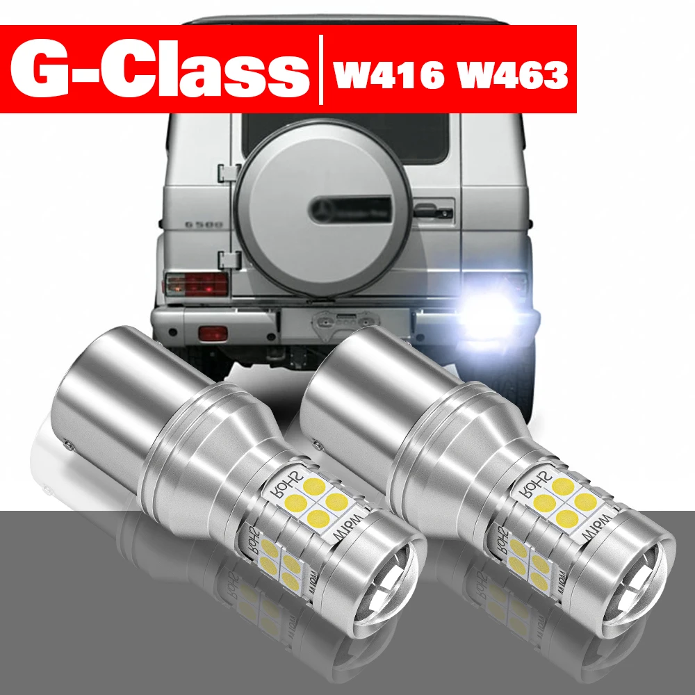 

For Mercedes Benz G Class W416 W463 1990-2006 2pcs LED Reverse Light Backup Lamp Accessories 2000 2001 2002 2003 2004 2005