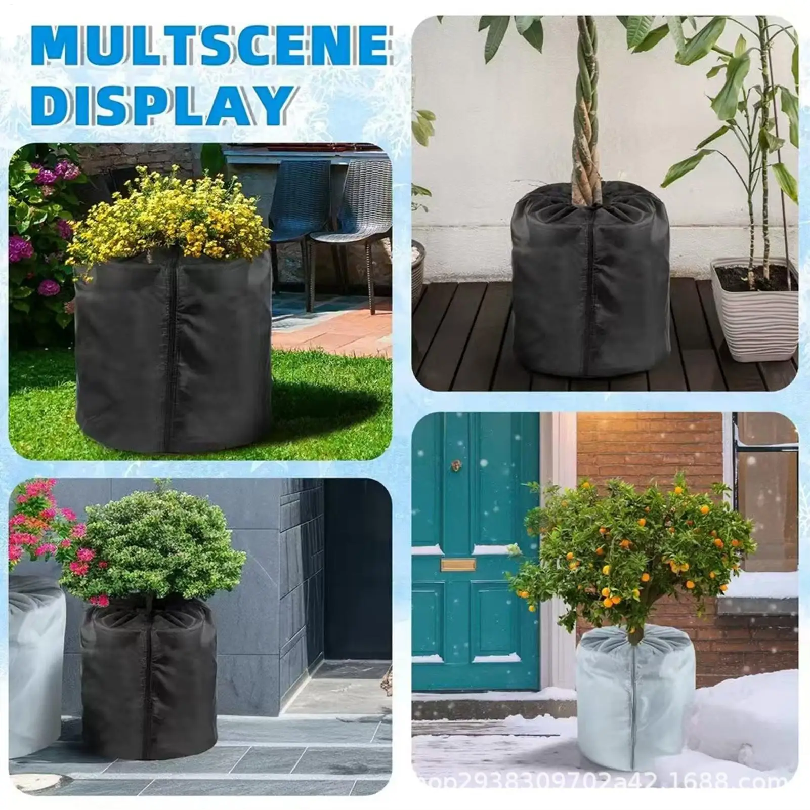 

Plant Frost Cover Cold Weather Shrub Protector Jacket Outdoor Plant Blankets For Cold Weather For Garden Fruit Tree Potted
