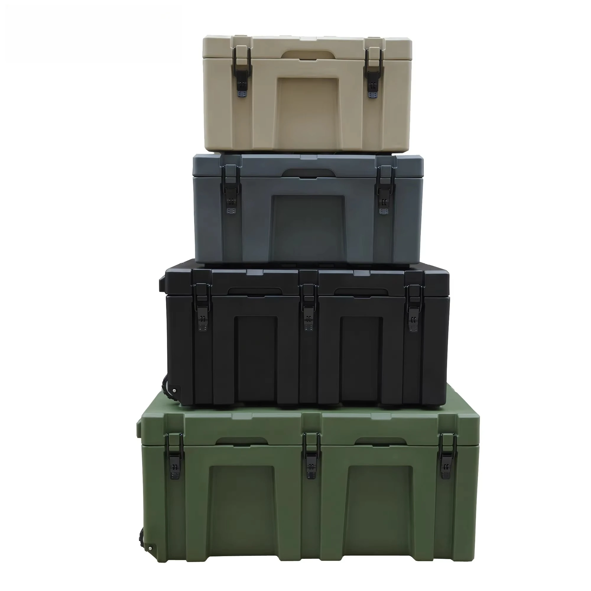 Roof Box Professional Standard 220L Rotomolded Cargo Case Custom Plastic Tool Box Transport ODM Support
