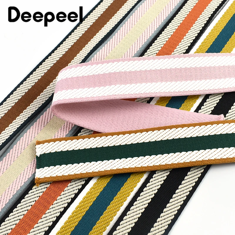 

1-5Meters 38mm Cotton Webbing Strap Belt Sling Decorative Ribbon for Sewing Shoulder Bag Straps Garment Bias Binding Accessories