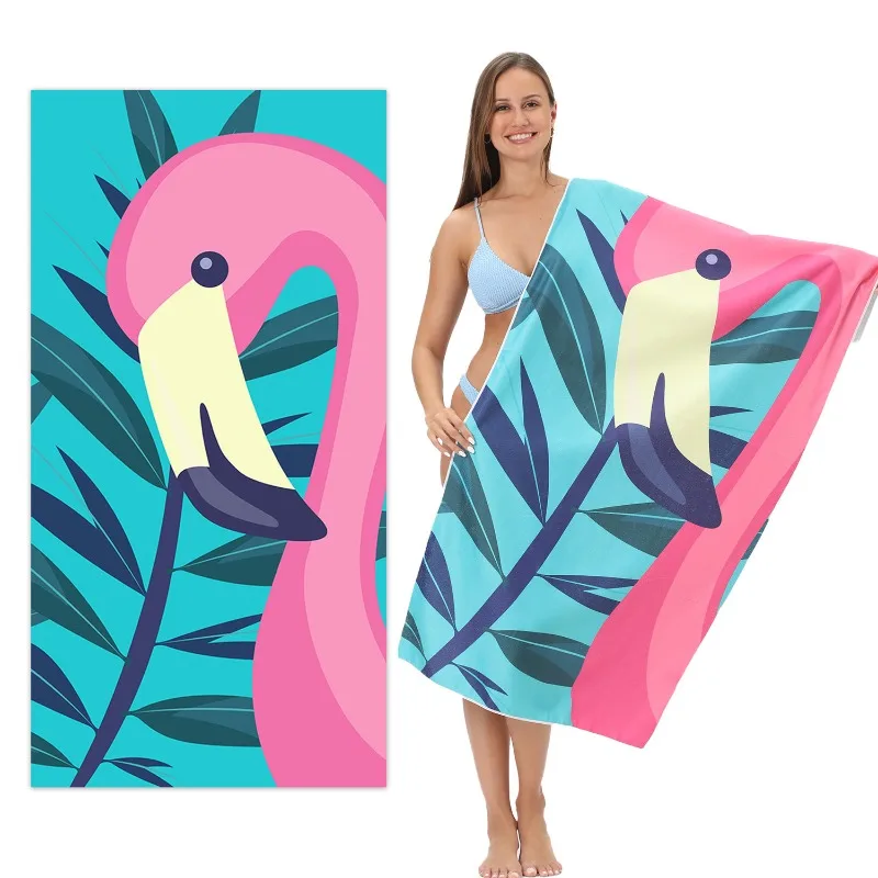 Quick Dry Microfiber Beach Towel Portable Soft Absorbent Bath Towel For Swimming Camping Travel Beach Essentials