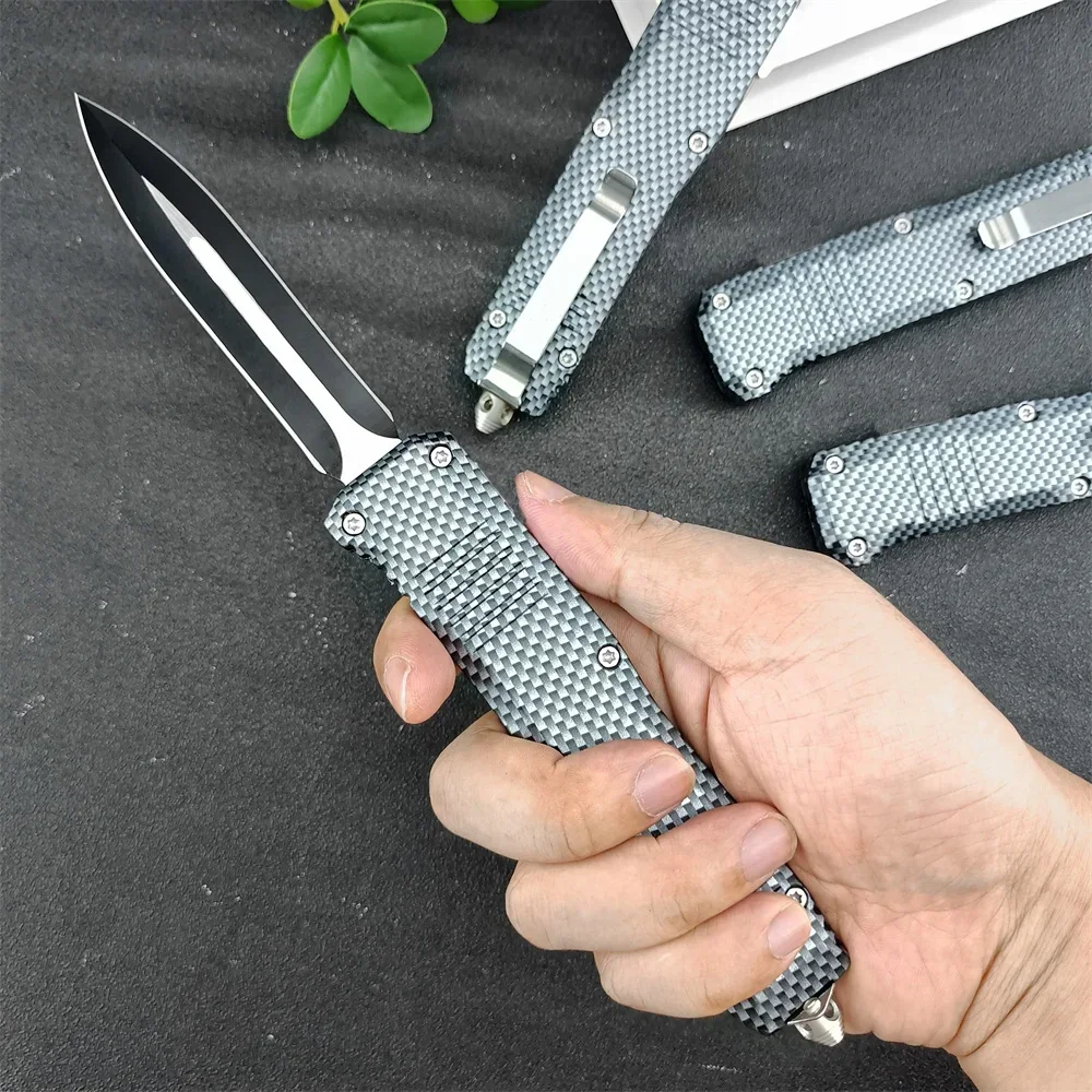 Hot Sale BM C07 Tactical Folding Knife 440C Blade Zinc Alloy Handle with Pocket Clip Multi-function Outdoor Camping Hunting Tool