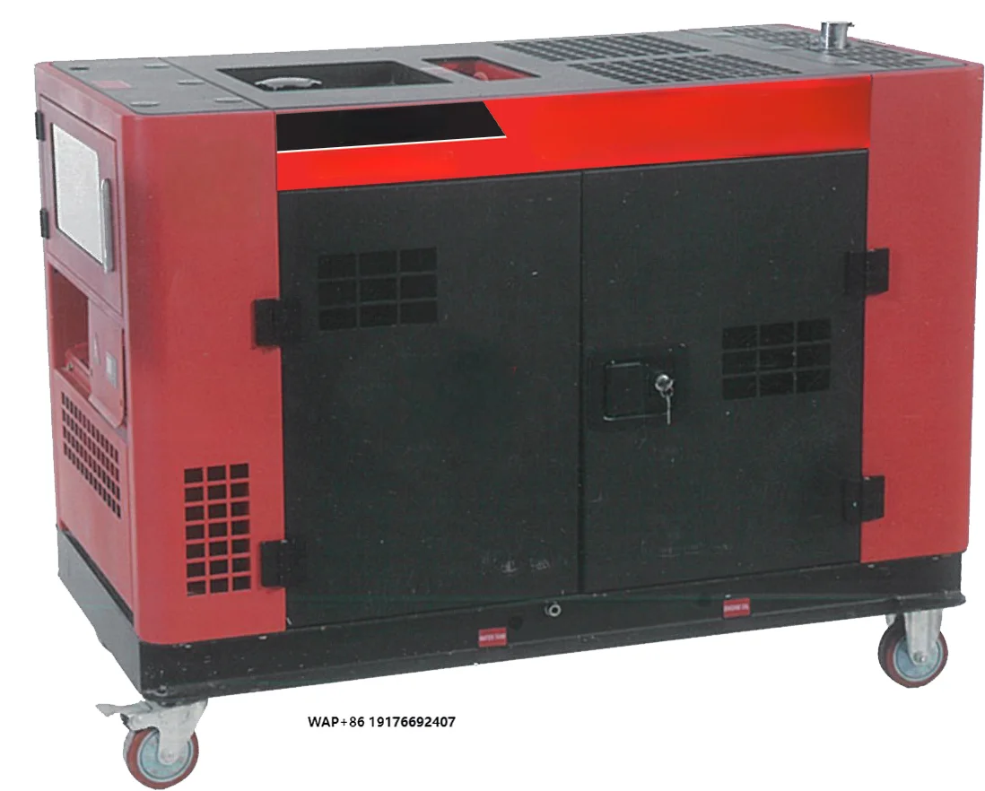 

Портативный бесшумный электрический дизельный генератор малой мощности 6 кВт для дома Максимальная мощность 7 кВт