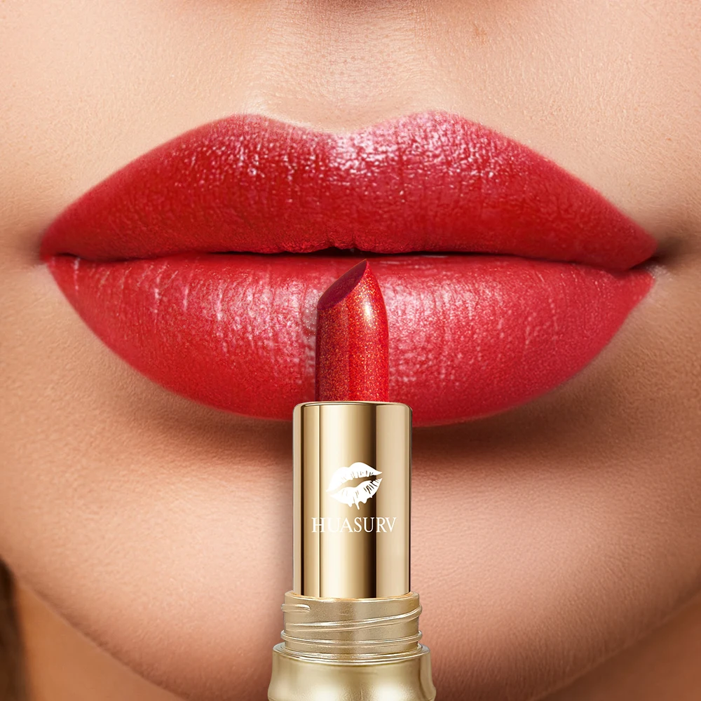 8 色大胆で強烈なグリッター光沢のあるメタリック口紅真珠光沢のあるリップティント、長持ちするリップシニアマットリップメイクアップギフト