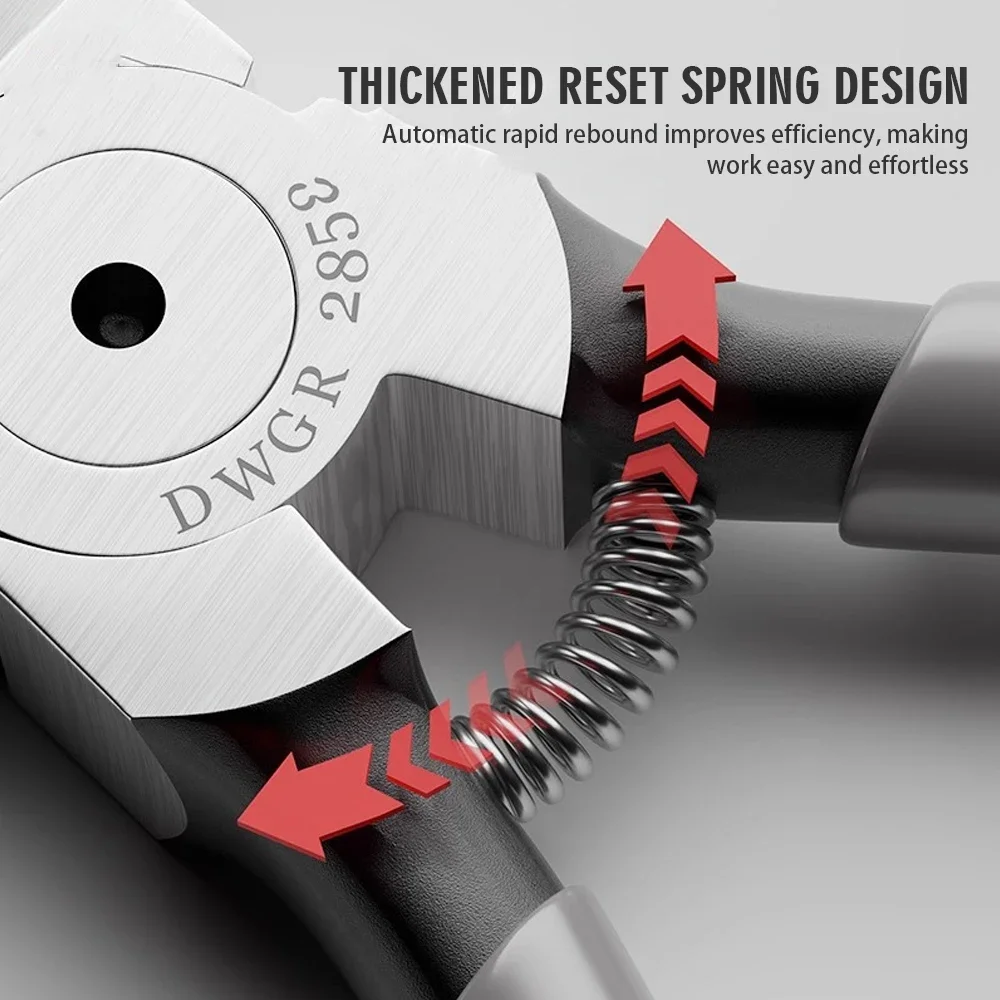 6 Polegada mini alicate diagonal redondo dobrado agulha nariz cortador ferramentas isoladas para miçangas jóias artesanato e diy pequenas reparação