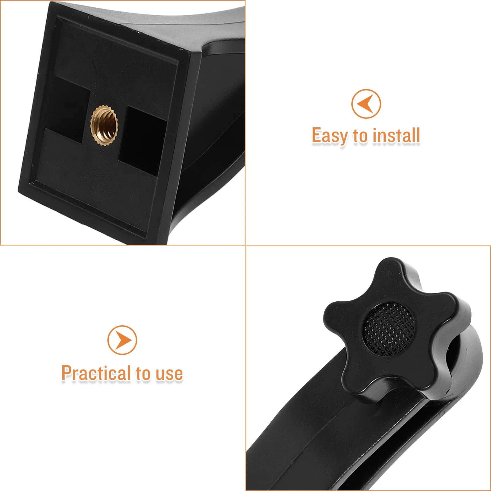 

Binocular Telescope Adapter Plastic Light Portable Quick Installation Stable Binocular Photography Tripod Mount