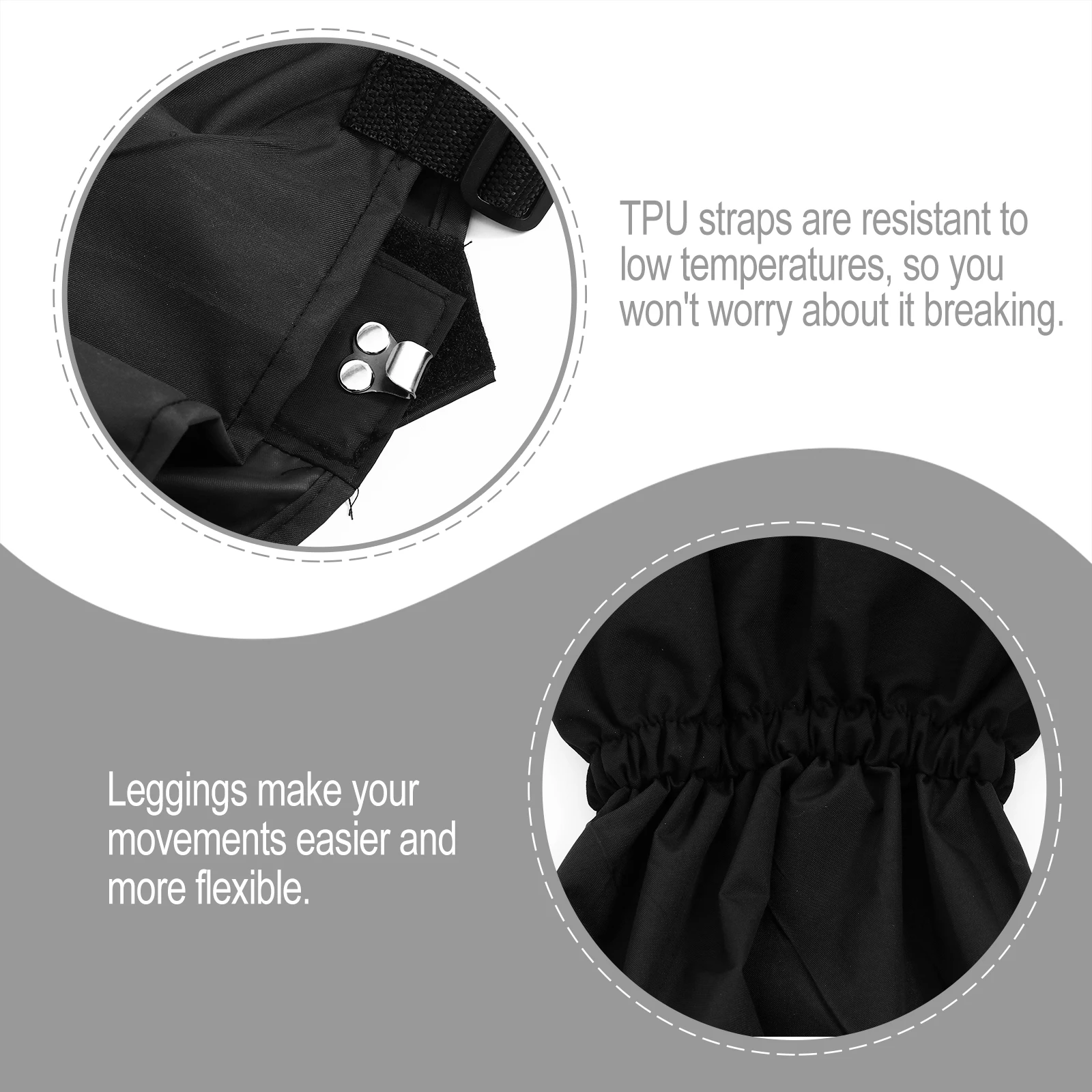 

Anti-sand Footmuffs Breathable Leg Gaiters Sports Walking Cover Snow Boot Sleeve Polyester Shoes