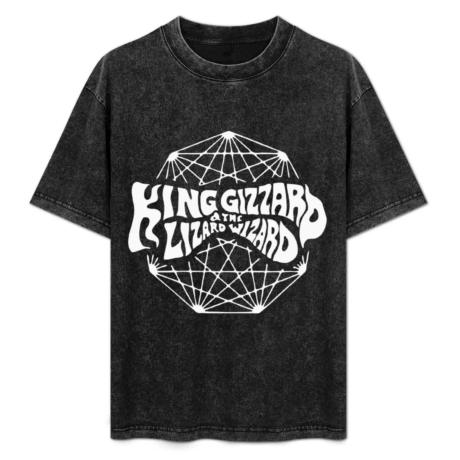

King Gizzard the Lizard Wizard T-Shirt blacks funny shirt cotton anime stuff Luxury man mens cotton t shirts
