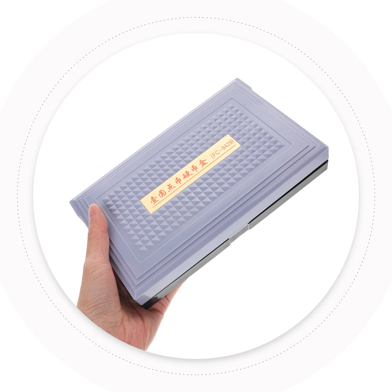 Coin Storage Case Wallet Organizer Money Tray Desktop Divider Japanese Pe Sorter Dispenser Holder Car