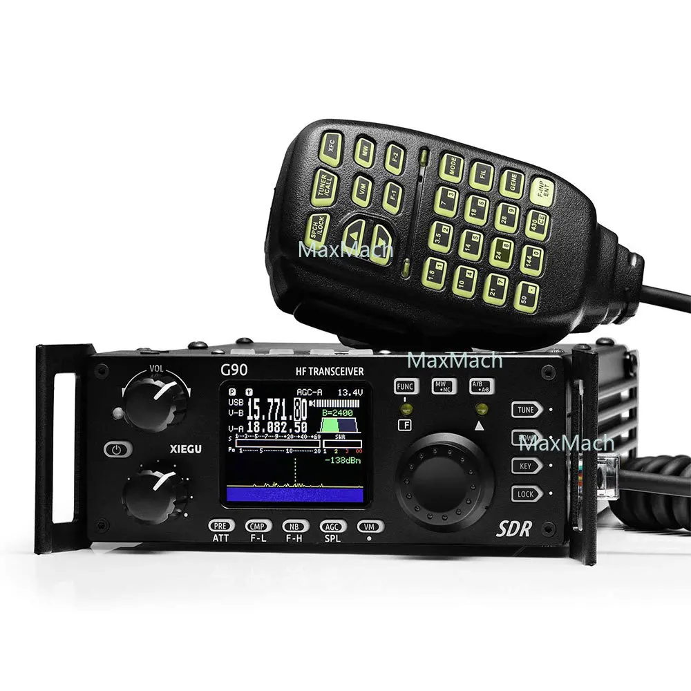 Xiegu g90 Radio Transceptor Combination 0.5-30Mhz SDR Transceiver With Xiegu G90 Cooling Fan G90 Bracket And XPA125b CE-19
