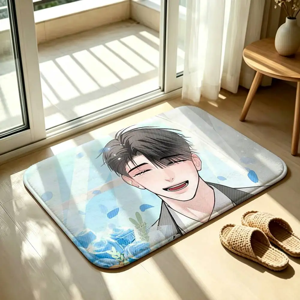 M-Manhwa R-Red S-String Q-Quests Bedroom Decor Carpet  for Living Room Thick Plush Study Floor Mat Home Fluffy Soft Rug