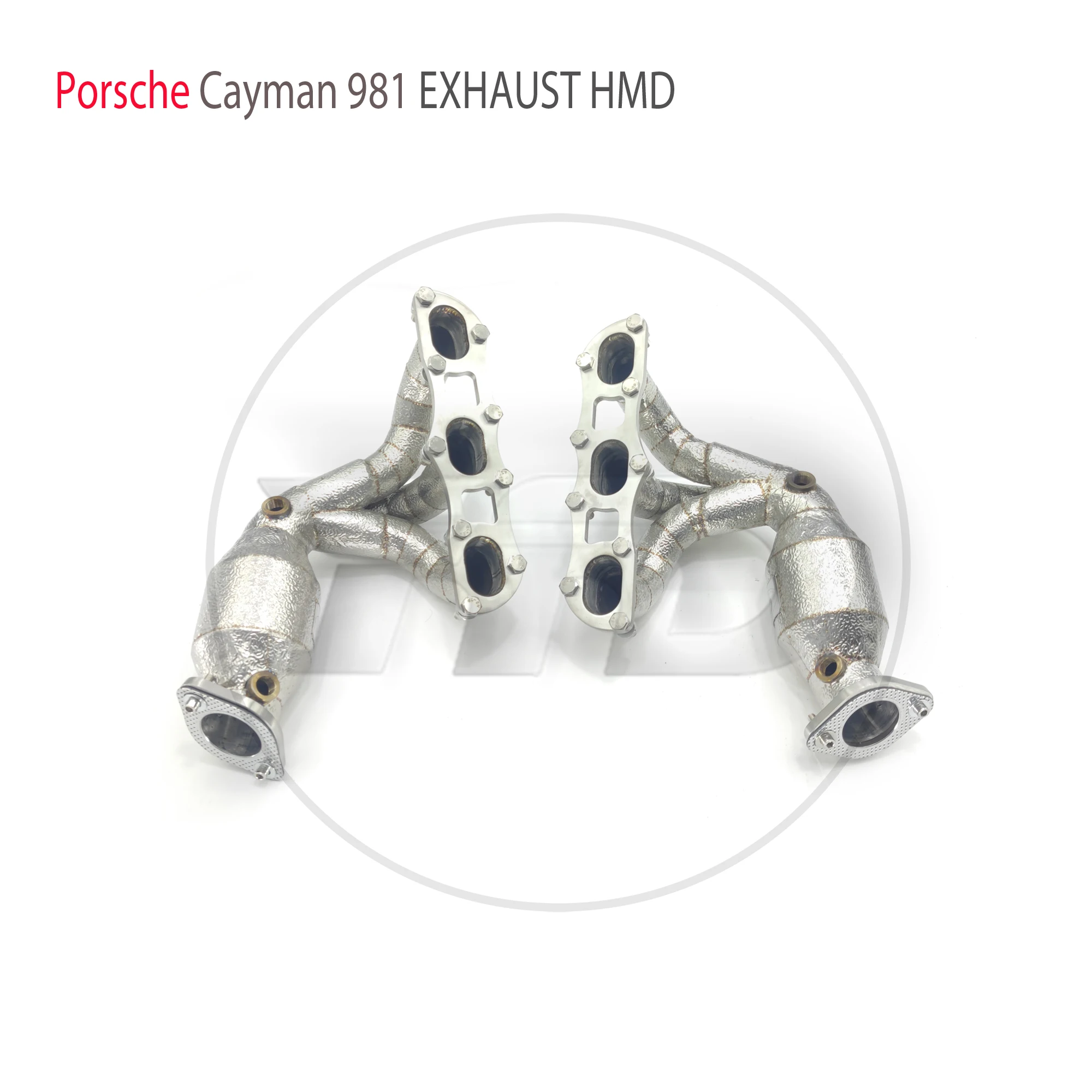 

HMD Exhaust System Performance Manifold for Porsche Cayman Boxster 981 Headers With Catalyst