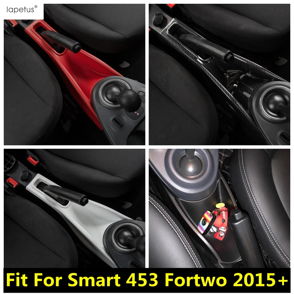 

For Smart 453 Fortwo 2015 - 2021 Central Console Gear Shift Box Frame Panel Decoration Cover Trim Plastic Interior Accessories