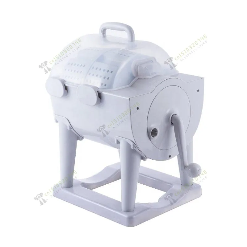 Hand Crank Drum Washing Machine Dehydrator Student Dormitory Washing Machine Plastic