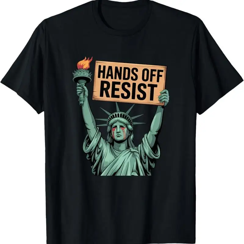 Hands Off Protest Social Security Medicare Protest Resist T-Shirt