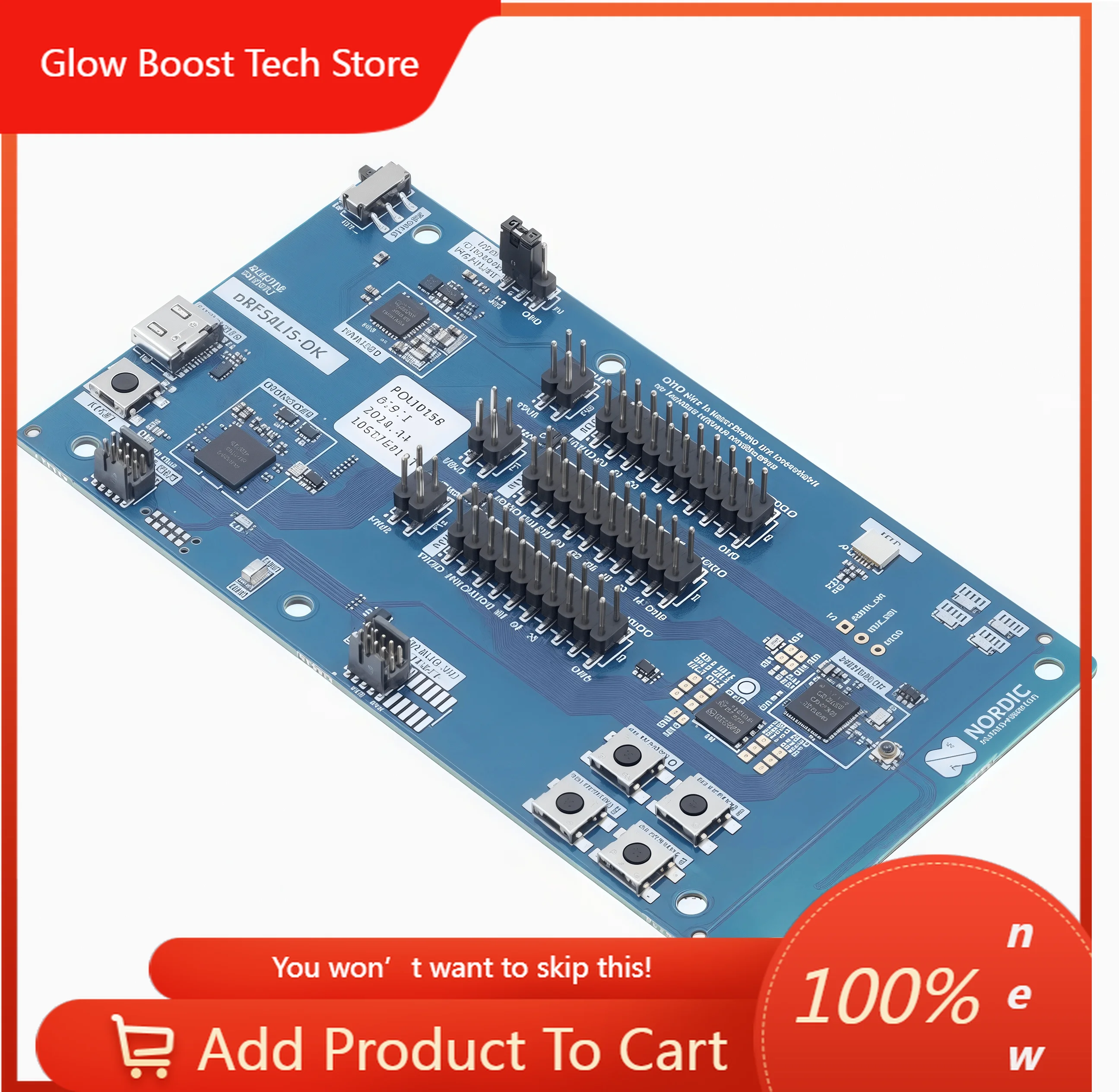 

NYNRF54L15-DK Development Board Development kit for the nRF54 Series of low-power Bluetooth wireless SoCs new and original