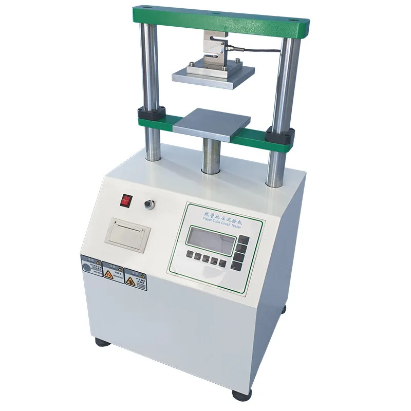 

Paper tube compression testing machine High precision flat torture testing Compressive strength tester Carton cardboard