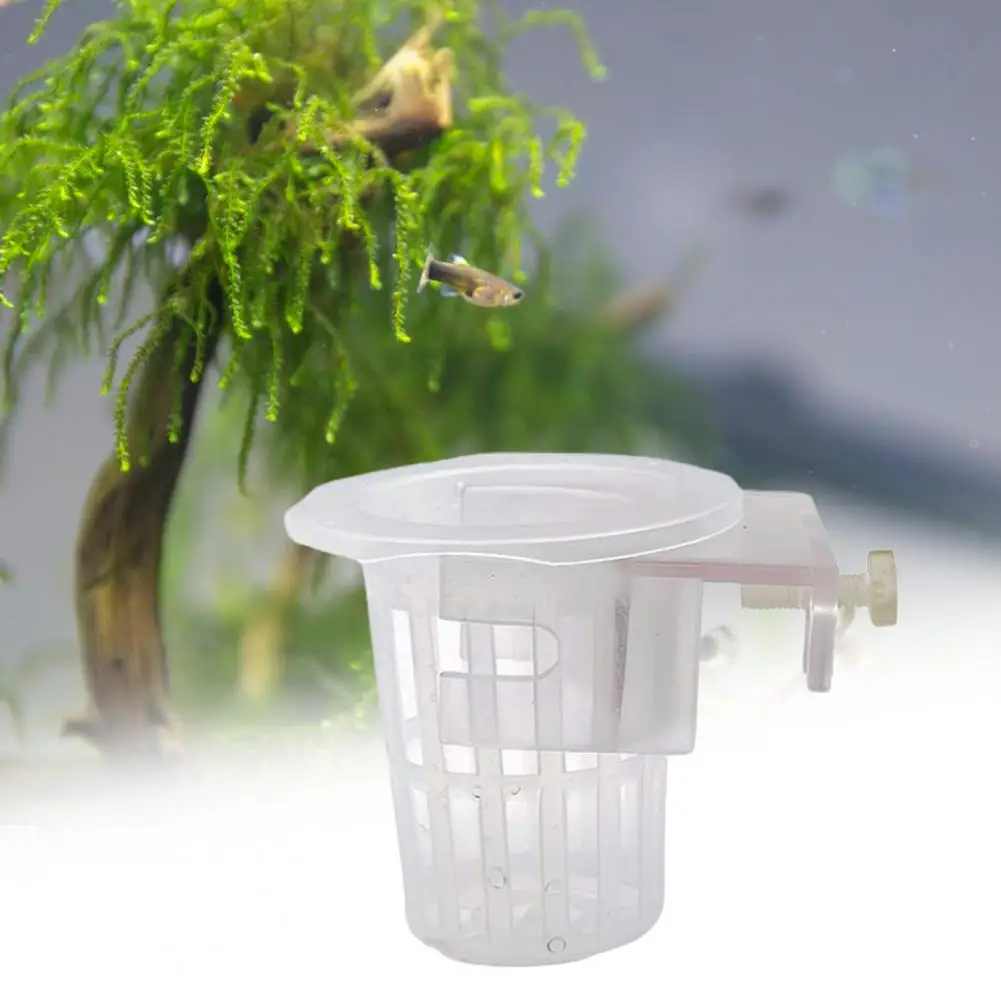 Useful Aquatic Plant Pot Nice Toughness Water Plant Cup Adjustable Emersed Plant Hydroponic Planting Cup Water-grown Plants