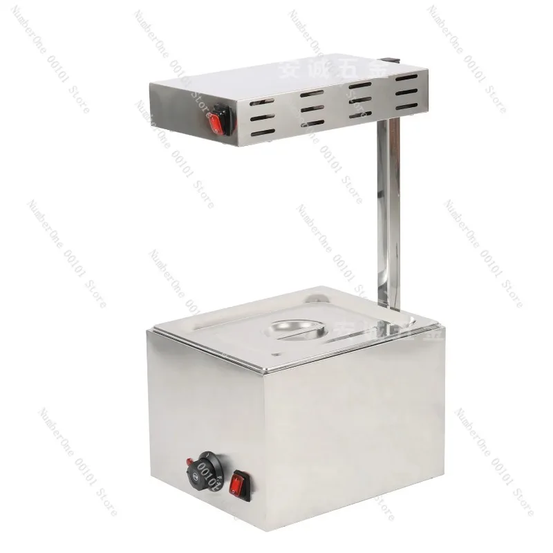 Commercial Stainless Steel Infrared Heating Lamp, Fried Food Heat Preservation Lamp