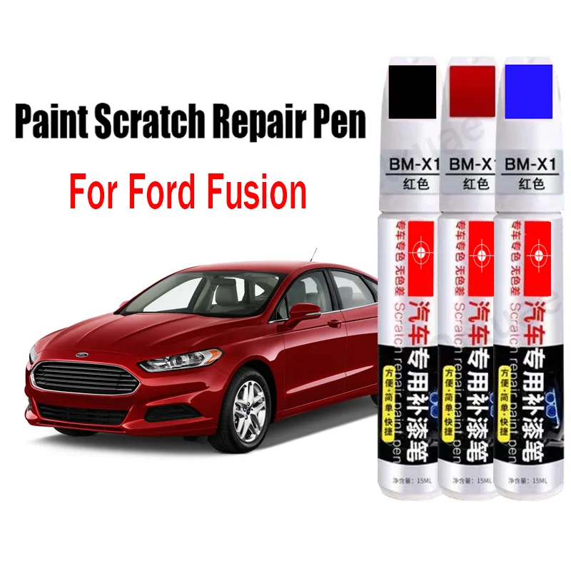 Car Paint Repair Pen for Ford Fusion 2020 Car Paint Scratch Repair Touch-Up Paint Pen Auto Accessories White Black Red Grey Blue