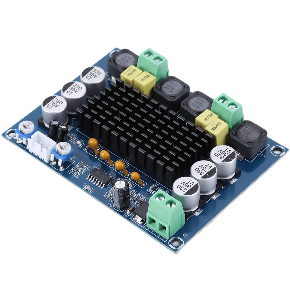 XH-M543 Stereo Sound Amplifier Module 2*120W Made In China TPA3116D2 2 Channel for Speaker Electronic DIY Kit