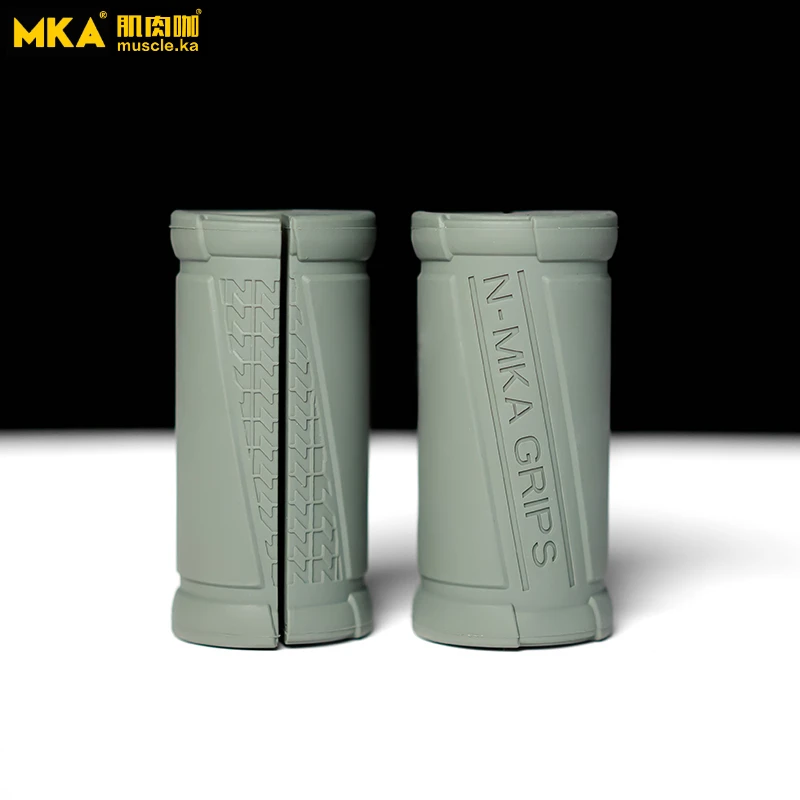 MKA N-type grip handle Improve grip strength and forearm body muscle activation, Barbell and kettlebell gym and home training