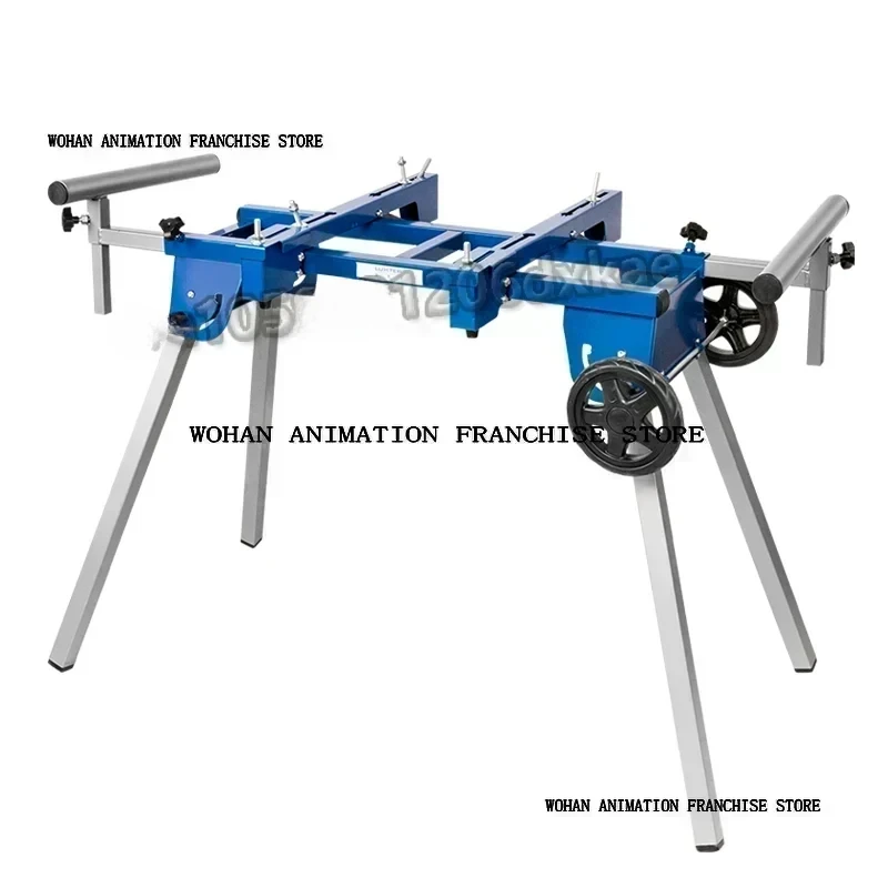 

Portable Aluminum Machine Miter Saw Cutting Machine Bracket Multifunctional Workbench Woodworking Table Mobile Bracket