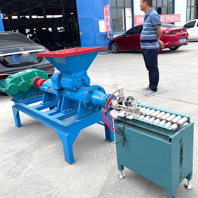 Hot-selling Coal Powder Briquette Making Machine/coconut Bamboo Charcoal Powder Extruder Making Machine