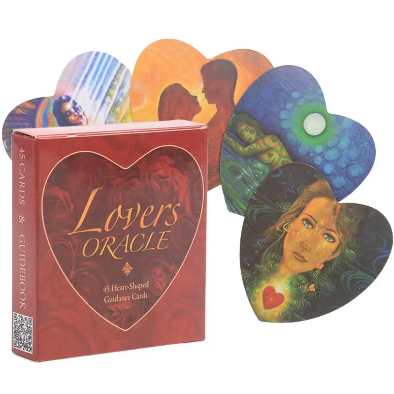 

NEW Lovers Oracle Tarot Card Deck Playing Cards Read Fate Games Arty Table Board Game for Adult English Version Divination Tools