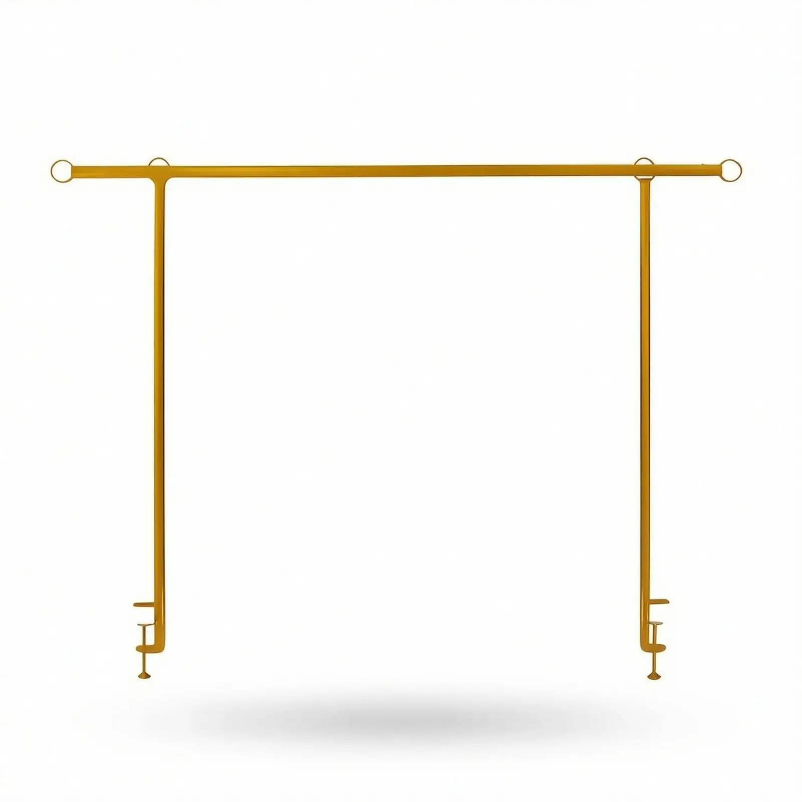 Tabletop Arch Stand Adjustable Support for Balloon Garland Floral Display Clamp on Wrought Iron Frame