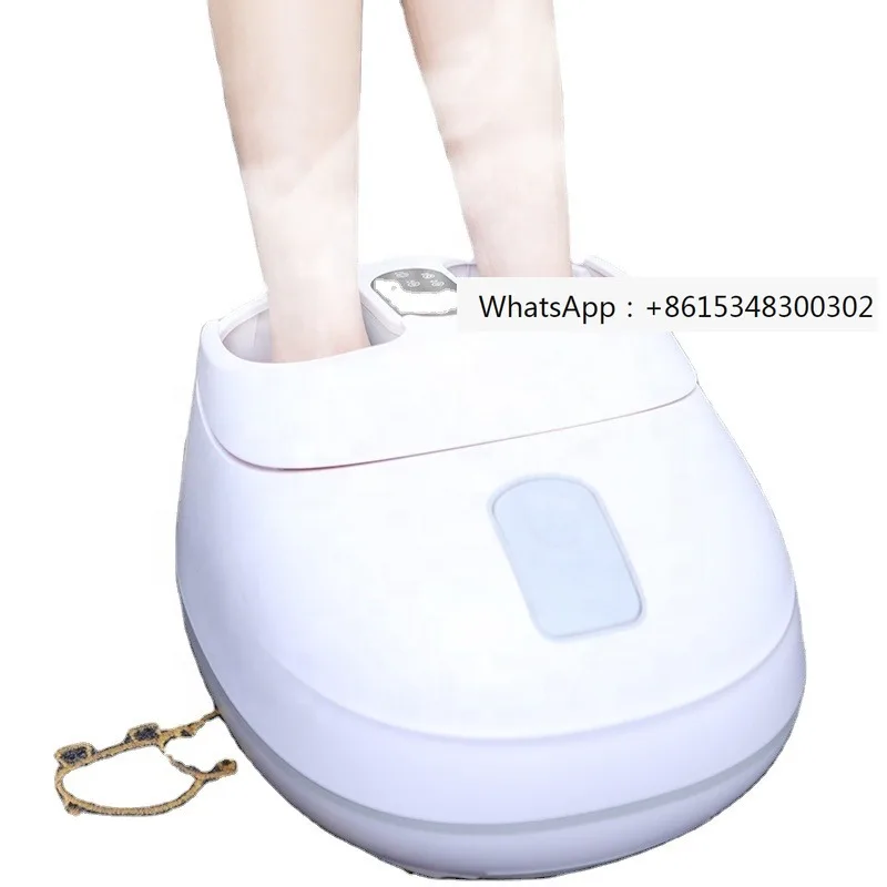 Popular Steam Foot Spa Bath Massager White Home Care Foot Massage Pedicure Machine  for Stress Relief